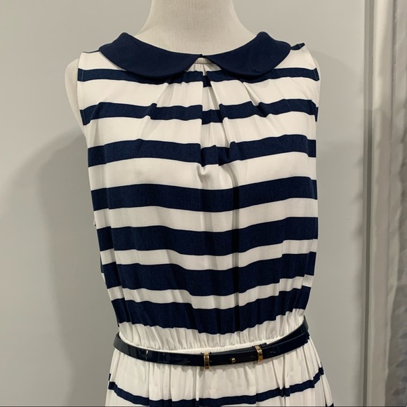 NWT Elle Sail Away Striped Dress - Picture 3 of 4
